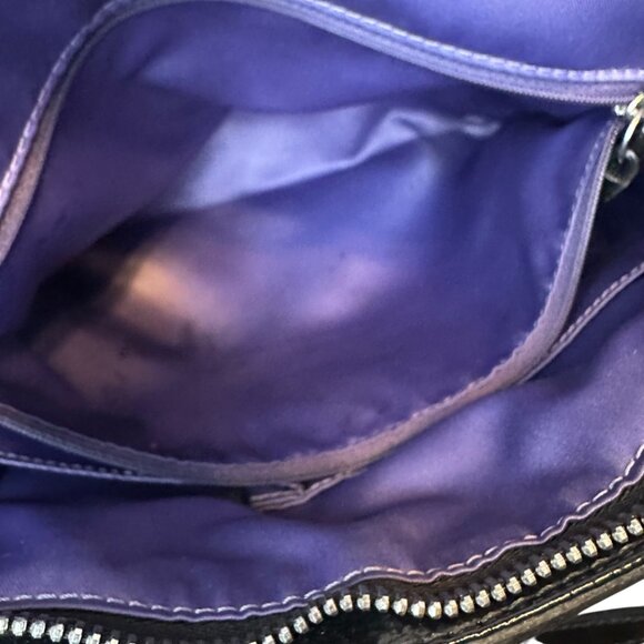 COACH DAISY POP OPTIC BLACK TOTE BAG - Picture 9 of 11